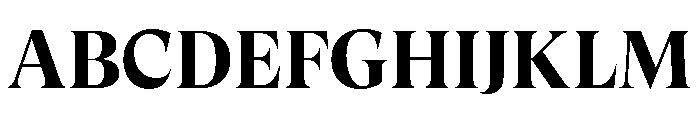 GTSuperDisplay Bold Font UPPERCASE