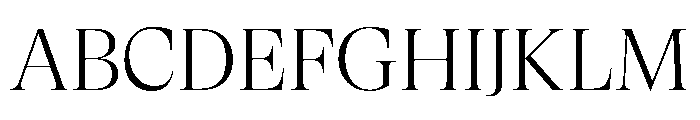 GTSuperDisplay Light 2 Font UPPERCASE