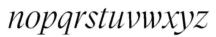 GTSuperDisplay LightItalic 2 Font LOWERCASE