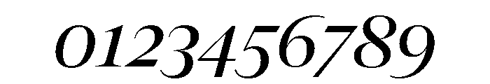 GTSuperDisplay RegularItalic Font OTHER CHARS