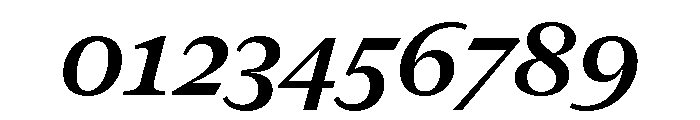GTSuperText MediumItalic 2 Font OTHER CHARS