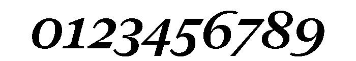 GTSuperText MediumItalic Font OTHER CHARS
