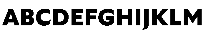 GTUltra Black 2 Font UPPERCASE