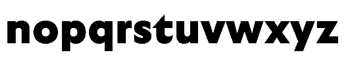 GTUltra Black 2 Font LOWERCASE