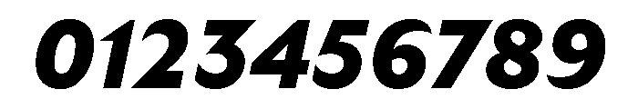 GTUltra BlackItalic 2 Font OTHER CHARS