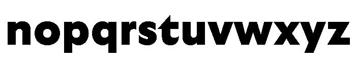 GTUltra Black Font LOWERCASE