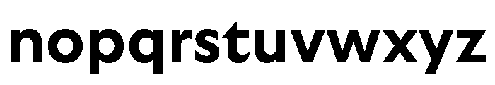 GTUltra Bold 2 Font LOWERCASE