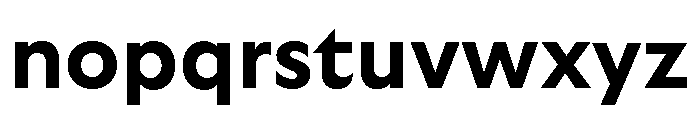 GTUltra Bold Font LOWERCASE