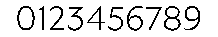 GTUltra Thin 2 Font OTHER CHARS