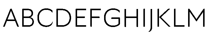 GTUltra Thin 2 Font UPPERCASE