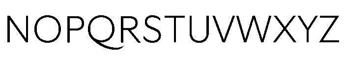 GTUltra Thin 2 Font UPPERCASE