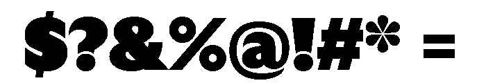 GTUltra Ultra Font OTHER CHARS