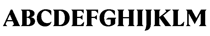 GTUltraFine Black Font UPPERCASE