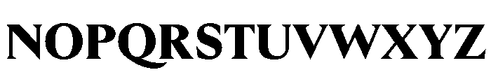 GTUltraFine Black Font UPPERCASE