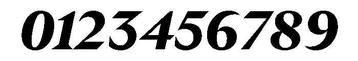 GTUltraFine BlackItalic Font OTHER CHARS