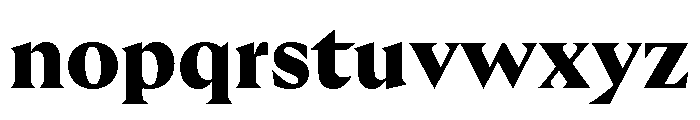 GTUltraFine Black Font LOWERCASE
