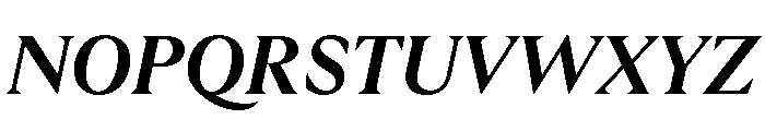 GTUltraFine BoldItalic 2 Font UPPERCASE