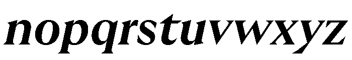 GTUltraFine BoldItalic 2 Font LOWERCASE