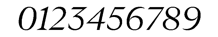 GTUltraFine LightItalic 2 Font OTHER CHARS