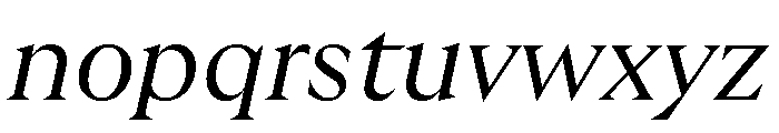 GTUltraFine LightItalic 2 Font LOWERCASE