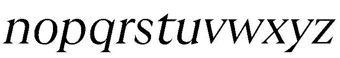 GTUltraFine LightItalic Font LOWERCASE