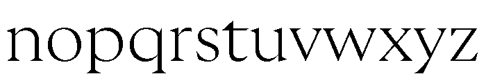 GTUltraFine Thin 2 Font LOWERCASE