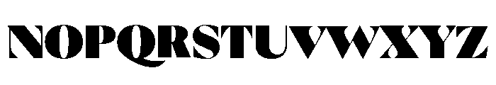 GTUltraFine Ultra 2 Font UPPERCASE