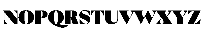 GTUltraFine Ultra Font UPPERCASE