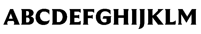 GTUltraMedian Black Font UPPERCASE