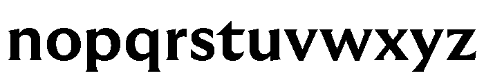 GTUltraMedian Bold Font LOWERCASE