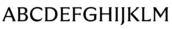 GTUltraMedian Regular Font UPPERCASE