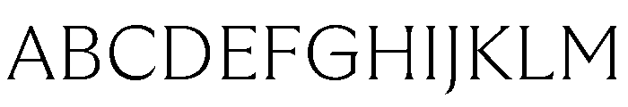 GTUltraMedian Thin 2 Font UPPERCASE