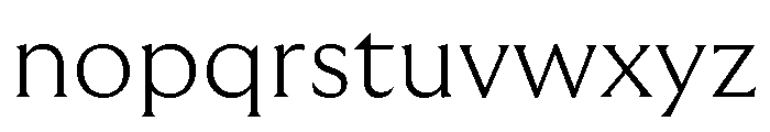 GTUltraMedian Thin 2 Font LOWERCASE