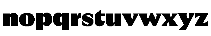 GTUltraMedian Ultra 2 Font LOWERCASE