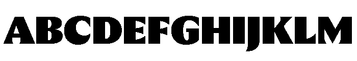 GTUltraMedian Ultra Font UPPERCASE