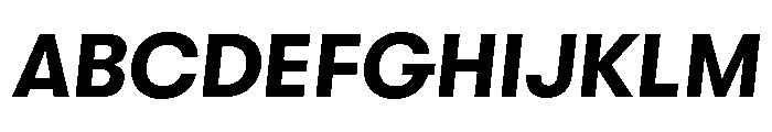 GTWalsheimLC BdOb Font UPPERCASE