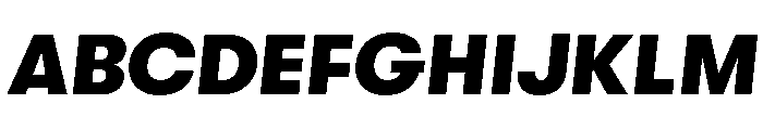 GTWalsheimLC BlOb 2 Font UPPERCASE