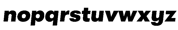 GTWalsheimLC BlOb 2 Font LOWERCASE
