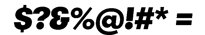 GTWalsheimLC BlOb Font OTHER CHARS