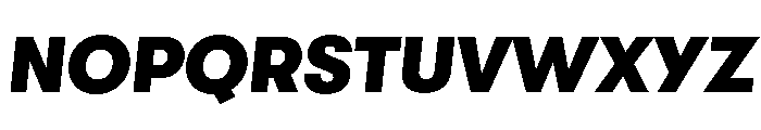 GTWalsheimLC BlOb Font UPPERCASE