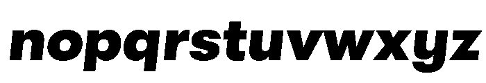 GTWalsheimLC BlOb Font LOWERCASE