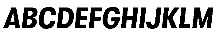 GTWalsheimLC CnBdOb 2 Font UPPERCASE