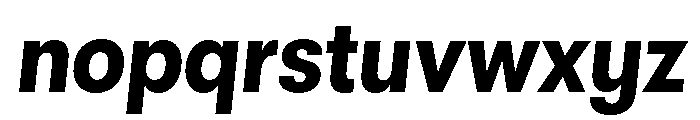 GTWalsheimLC CnBdOb 2 Font LOWERCASE