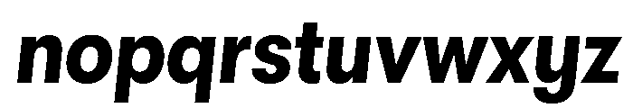 GTWalsheimLC CnBdOb Font LOWERCASE