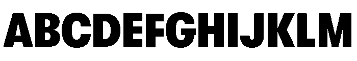 GTWalsheimLC CnBl 2 Font UPPERCASE
