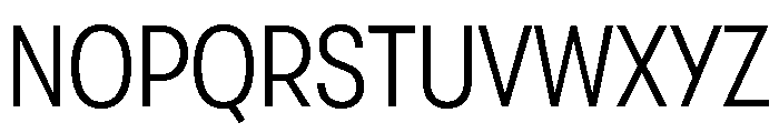GTWalsheimLC CnLt Font UPPERCASE