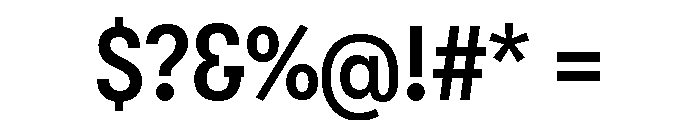 GTWalsheimLC CnMd Font OTHER CHARS