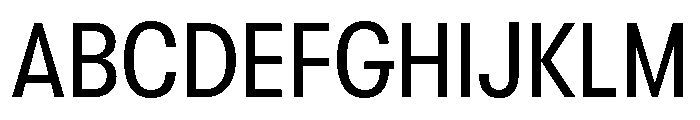 GTWalsheimLC CnRg Font UPPERCASE