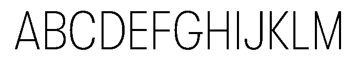 GTWalsheimLC CnTh Font UPPERCASE