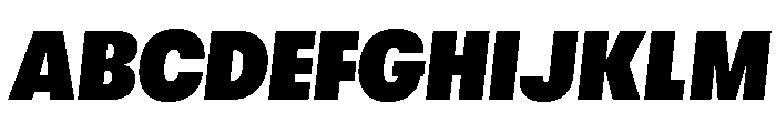 GTWalsheimLC CnUBdOb Font UPPERCASE